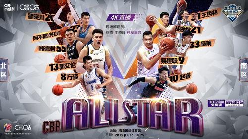 cba全明星流程,精彩对决与星光熠熠的荣耀之夜