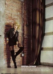 安娜性感丝袜,安娜的性感魅力一瞥